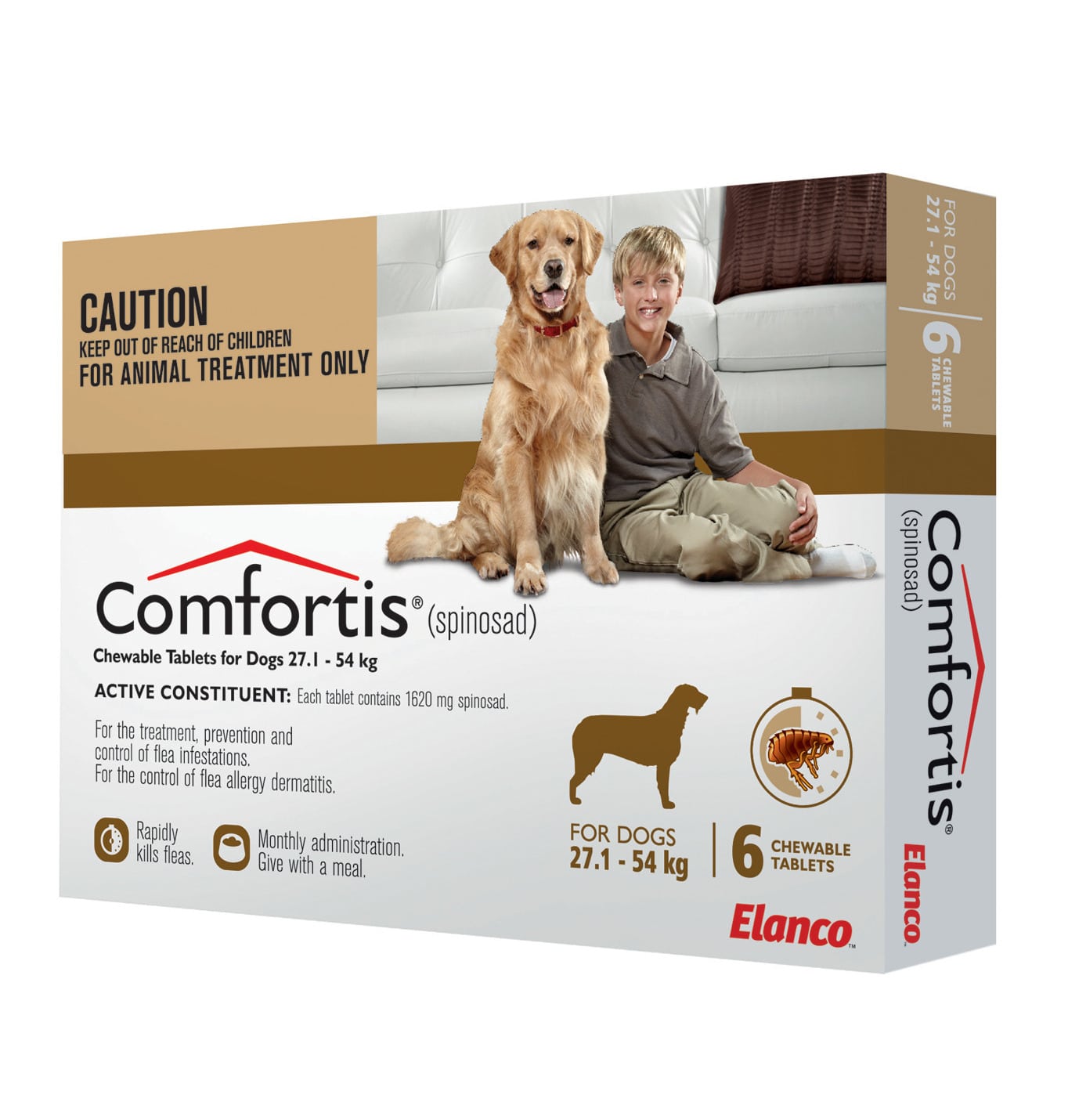 Comfortis Flea Treatment Dog 27.1kg54kg Swanbourne Vet